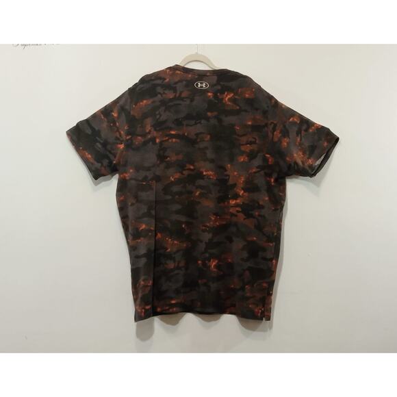 Under Armour Men’s T-Shirt Project Rock Veterans Day Orange Camo Size 4XL - Picture 13 of 13